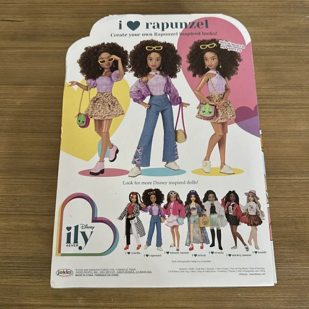 Disney ily 4EVER Inspired by Rapunzel Fashion Doll with Outfit & Accessories